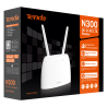 Router LTE 4G Wireless 2 x 10/100 Mbps, SIM, 802.11 b/g/n 2.4Ghz, 300Mbps - TENDA