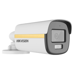 ColorVu, Dual Light - Camera analog 2MP, lentila 2.8mm, IR 40m, WL 40m, TVI/AHD/CVI/CVBS, Mic. - HIKVISION