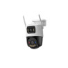Kit camera cu montaj inclus Wi-Fi exterior rezolutie de 10MP (5MP + 5MP), lentila 3.6mm, cu rotire de pe mobil, slot Micro SD