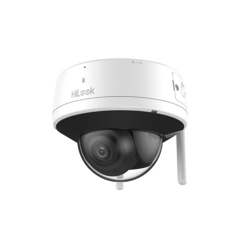 Camera IP Wi-Fi Hikvision HiLook, 4MP, IR 30m, audio, slot card microSD, IP66 – IPC-D140HA-D/W(2.8mm)(W)