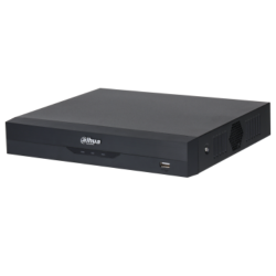 Kit supraveghere Dahua 4 camere 4MP Microfon PoE lentila 2.8mm IR 40m Lumina Alba 30m, NVR 4 canale PoE 8MP si cablu