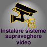 Montaj 8 camere cu DVR/NVR
